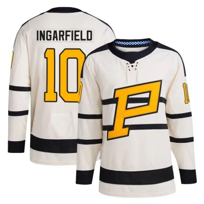 Men's Earl Ingarfield Pittsburgh Penguins 2023 Winter Classic Jersey - Cream Authentic