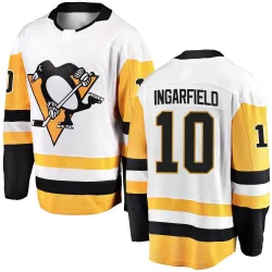 Youth Earl Ingarfield Pittsburgh Penguins Away Jersey - White Breakaway